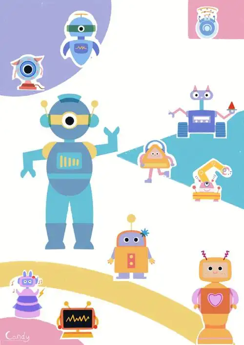 可可爱爱机器人ip06