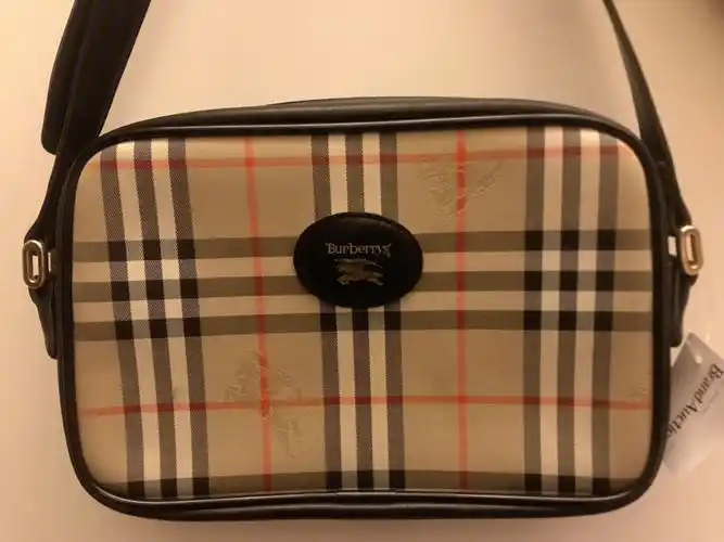 vintageburberry邮差包