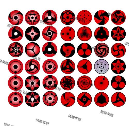 火影忍者写轮眼轮回眼素材一勾玉素材万花筒写轮眼 火影神威素材
