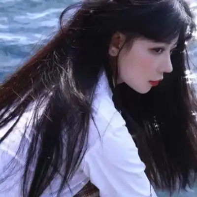 高清唯美的头像真人女生侧脸伤感图片_女生头像_美头网