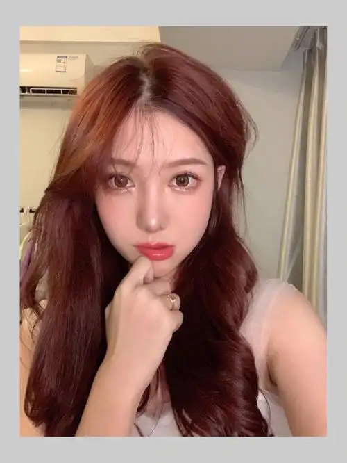 好看了#福州闽侯上街烫染拉接头发哪里好橘红色真的是超级嗨皮的颜色