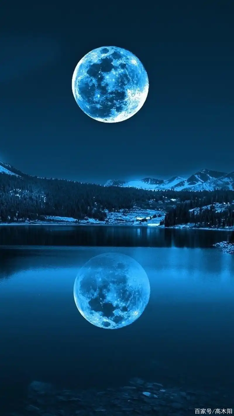 月亮图片,希望今年的愿望都圆满