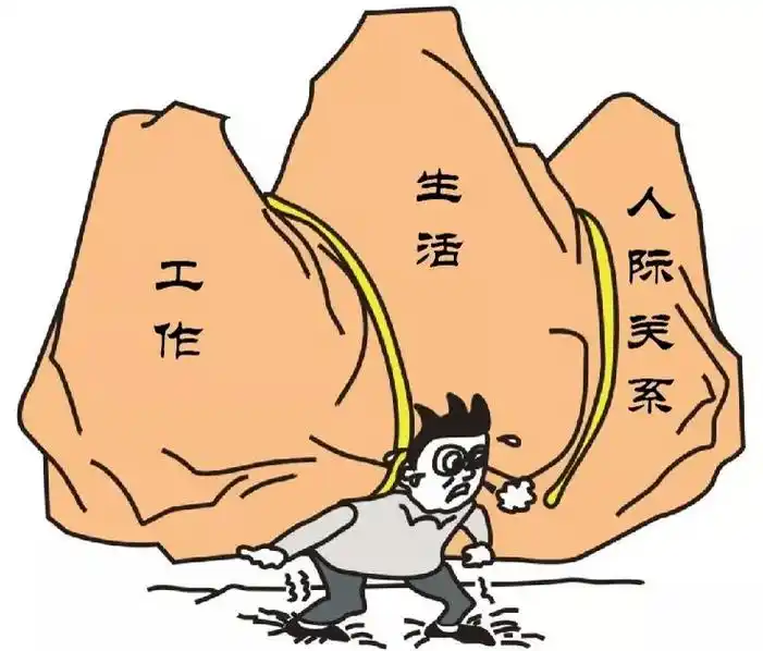 工作,生活和人际关系可能是你压力的主要来源.