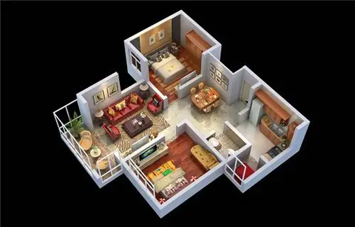 惊现15张3d立体装修案例全景图 设计师不能更厉害了!