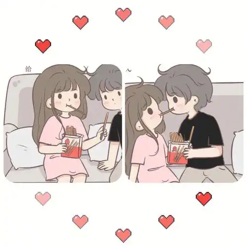 2021超可爱情侣头像