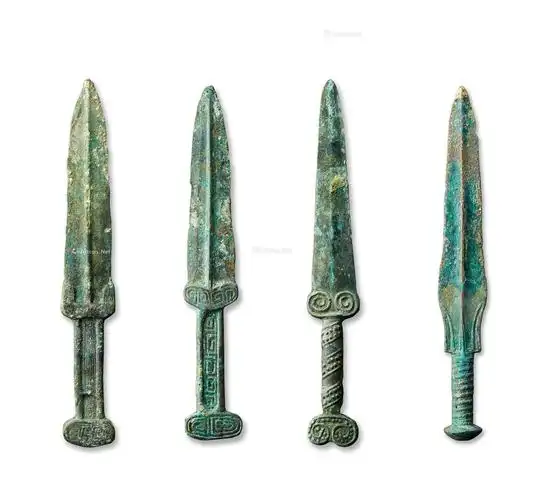 0257 春秋 战国 山戎短剑 青铜短剑 青铜剑