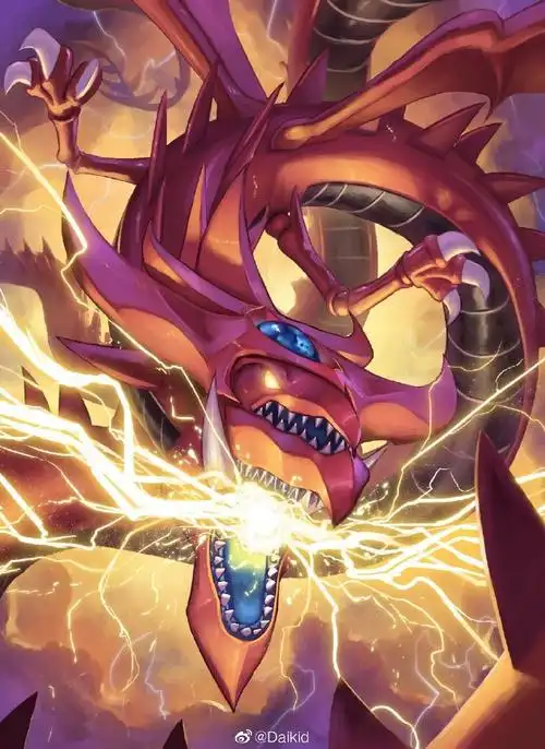 游戏王# 奥西里斯之天空龙 by:. 来自daikid - 微博