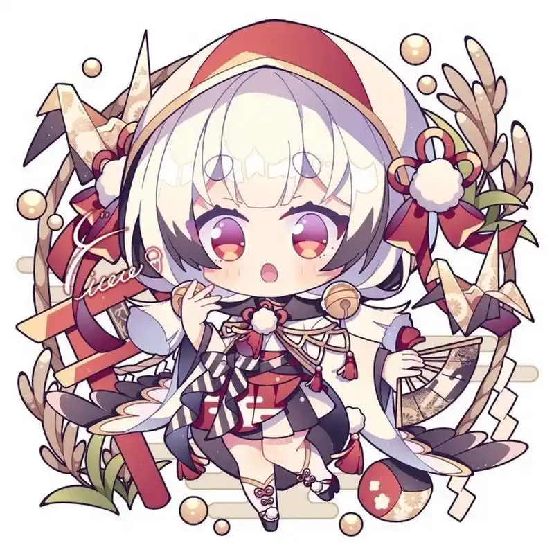 超萌q版动漫人物素材 #动漫素材# #q版# #画画# #动漫人物# #动漫