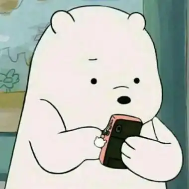 黑熊和白熊情侣头像 情侣头像图片大全 -【爱个性】