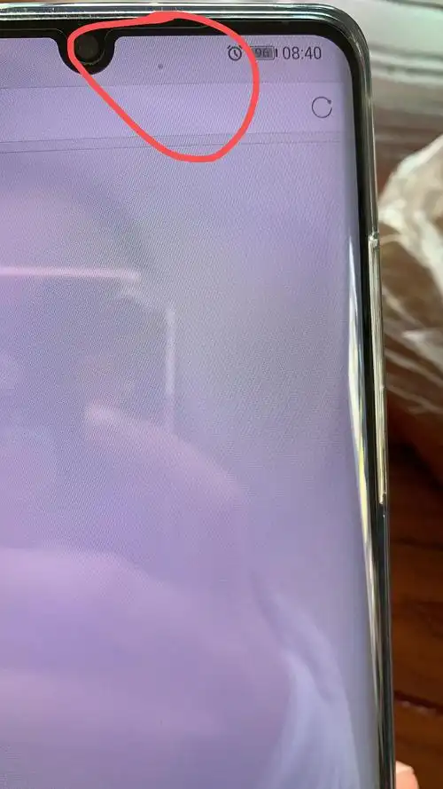 求助华为p30p拿到手好没有一个月屏幕出现黑点拿去检测说是认为不给