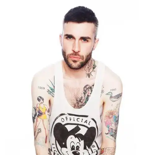 纹身胡子大叔头像