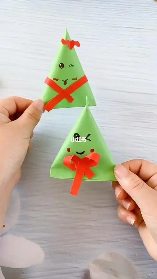 漂亮的粽子挂饰简单又好玩端午节创折纸教程diy绘画粽子香包香囊手工