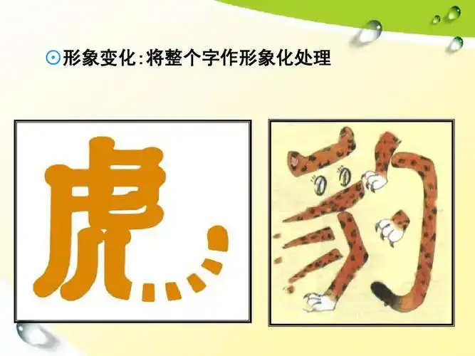 变体美术字设计课件ppt