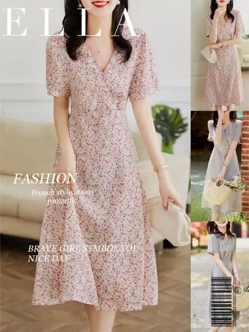 30女性温柔有品质的连衣裙穿搭夏日绝美