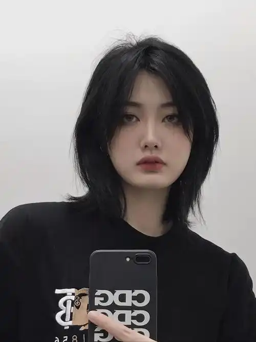 鲻鱼头韩版帅气短直发狼尾自然蓬松全头套已售79新品淘宝￥70折后价