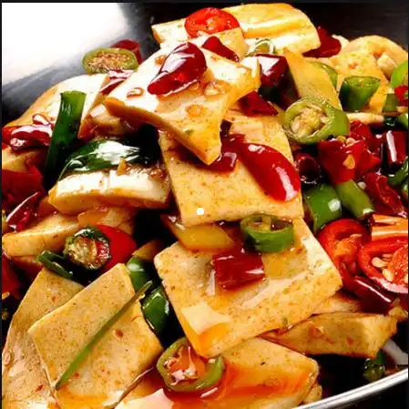 素菜 酱烧千页豆腐