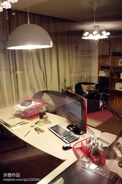 混搭风格工作室装修效果图欣赏 – 设计本装修效果图