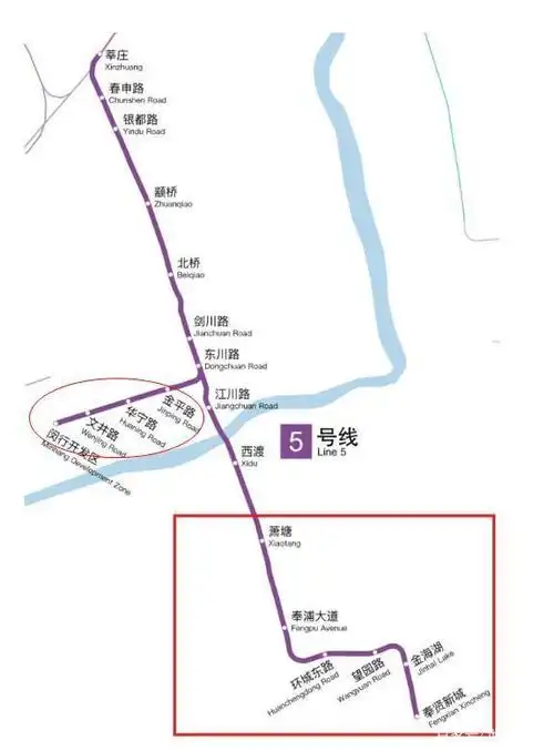 上海地铁23号线方案有变化,4大焦点值得关注,或将取代5号线支线