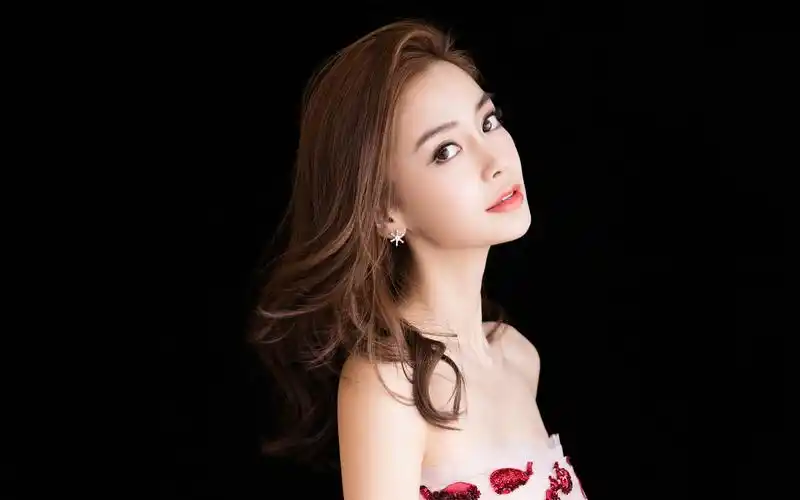 angelababy性感礼服高清电脑壁纸