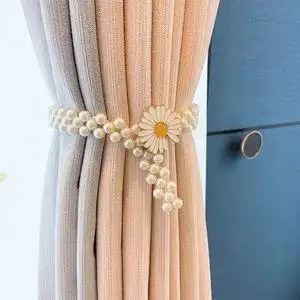 窗帘扣环绑带夹子圈圈环装饰配件小饰品轻奢高档点缀环扣圈可伸缩