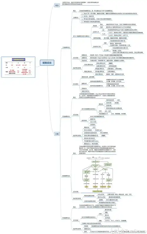 医学免疫学(下篇) 思维导图
