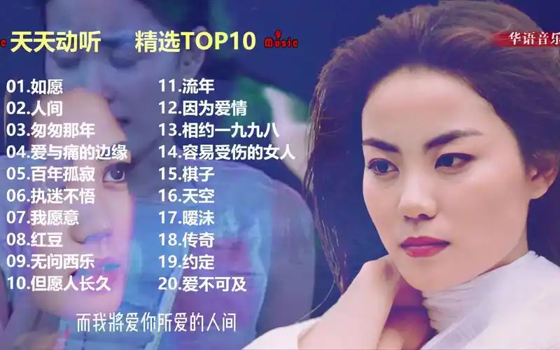 精选王菲经典歌曲二十首,空灵嗓音诠释人间百态,不信你听听?