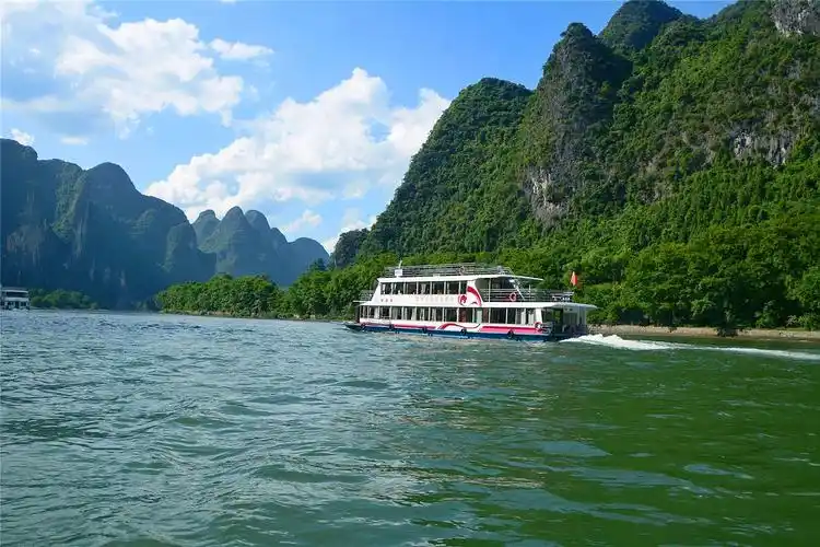 桂林山水之阳溯篇③----漓江精华段竹筏漂游