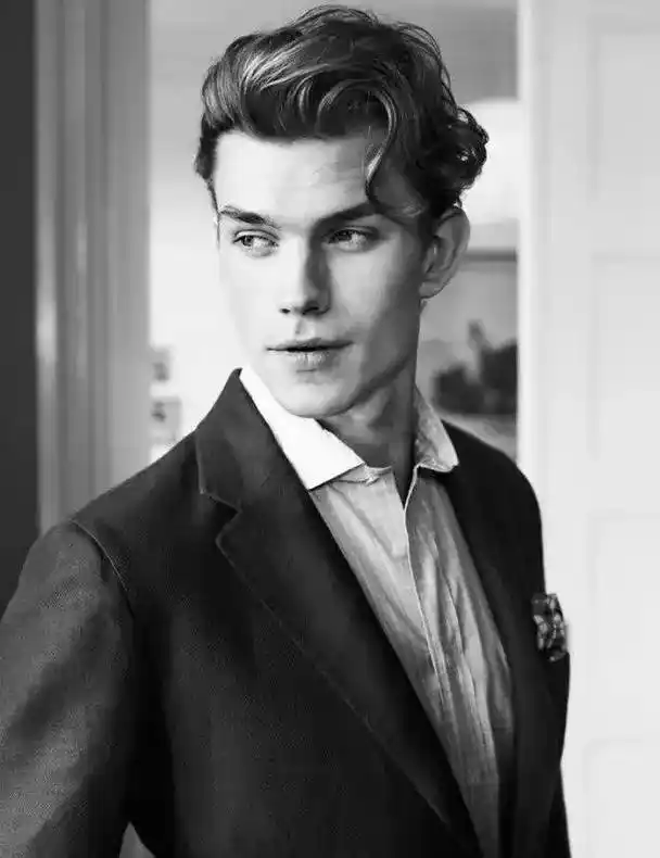 英伦范儿男士发型教学,优雅绅士,男人味十足