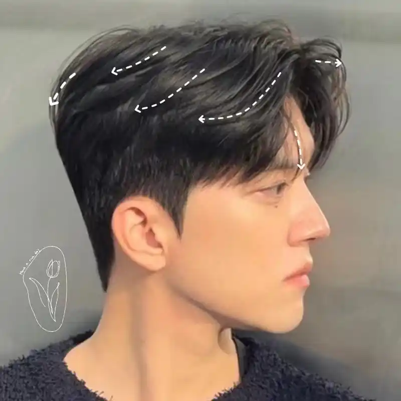 回头率超高的男生韩式发型!女生追着跑系列!