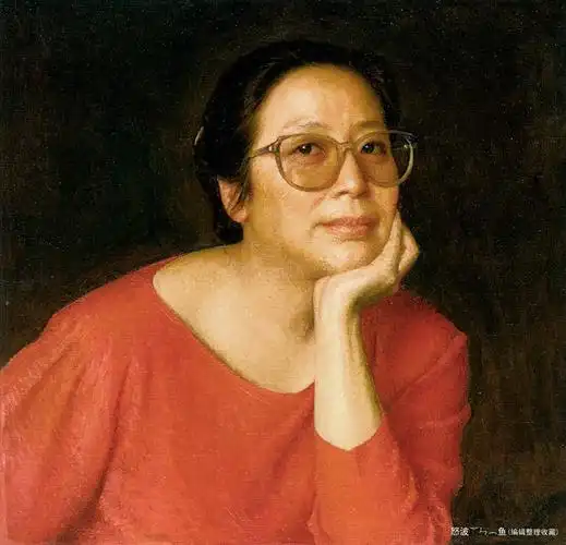 【怒波·鱼】:靳尚谊油画欣赏·肖像-1