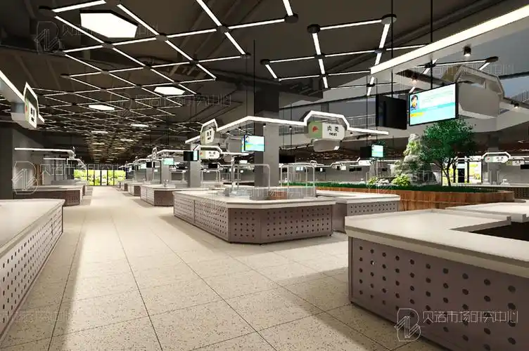瀛洲路农贸市场设计打造全天制菜篮子交易中心