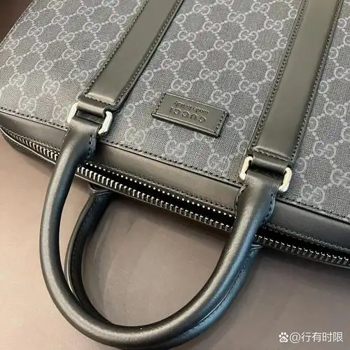 gucci 古驰 公文包 双g 男士手提包