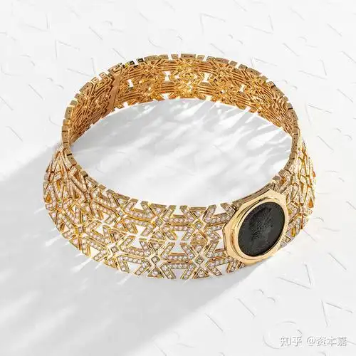 bvlgari宝格丽moneteweave古币颈链