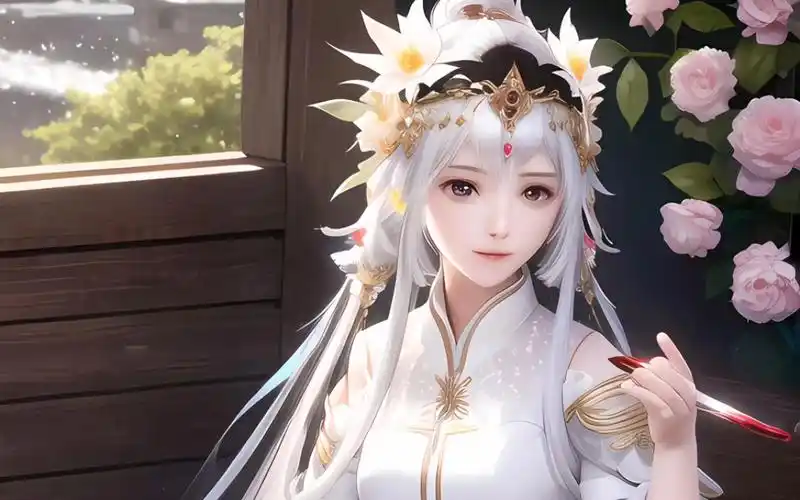 小仙女来咯#唯美古风壁纸 #仙气十足 #做个美美的小仙女 #神仙颜值