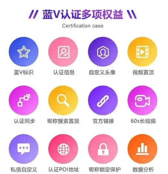 抖音企业号认证放心省心 #企业认证信誉保证 #企业蓝v认证 - 抖音