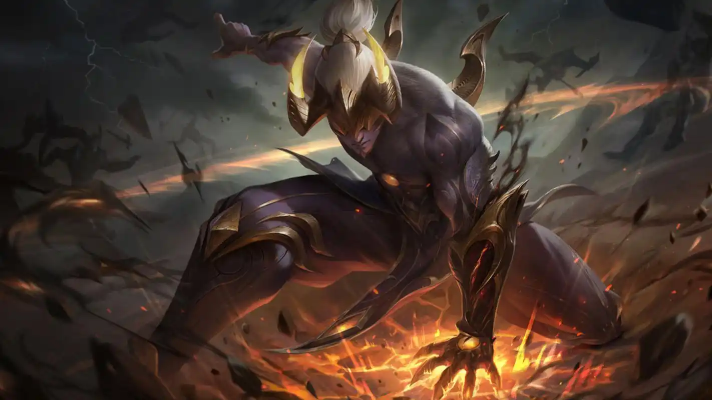 英雄联盟盲僧黑夜使者皮肤桌面壁纸