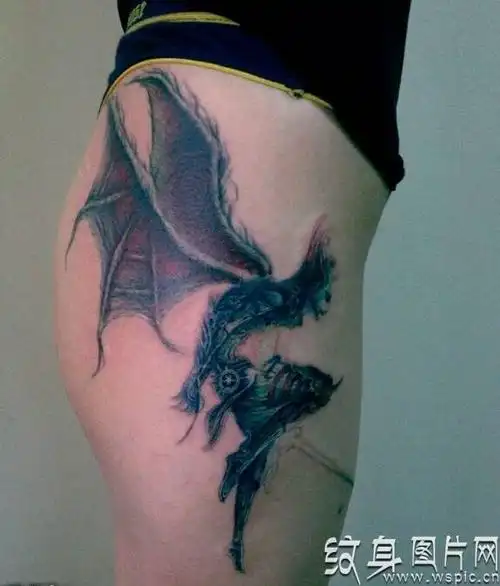 夜叉纹身图案欣赏来自古老印度的神话传说