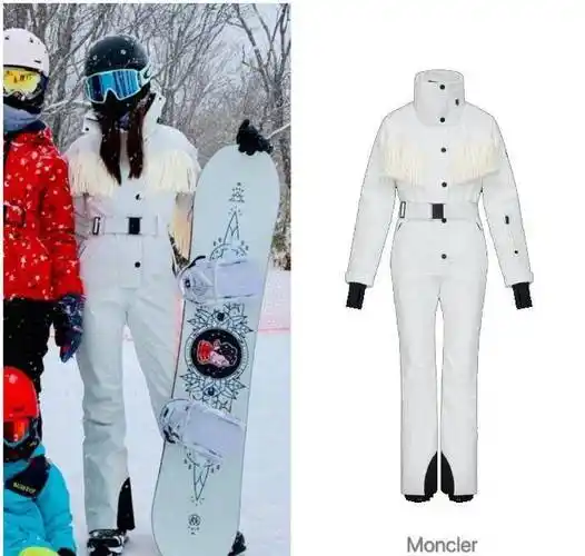 angelababy首次晒儿子滑雪照,2岁小海绵穿滑雪服,比妈妈还抢镜_外套