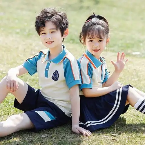 儿童夏季小学生幼儿园校服