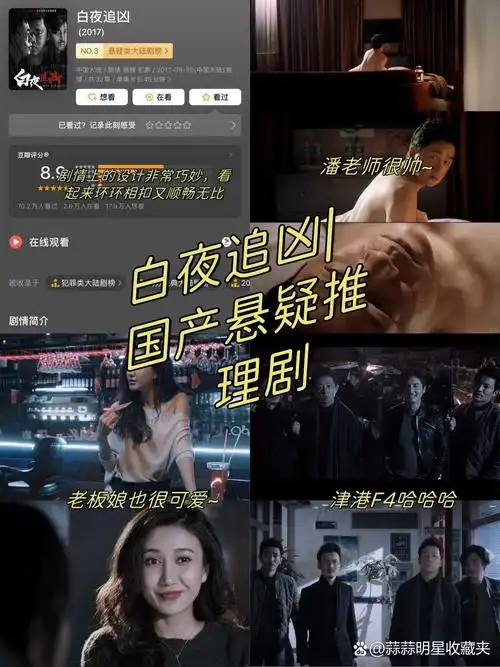 白夜追凶|国产悬疑推理剧  剧名:《白夜追凶》   豆瓣评分:8.