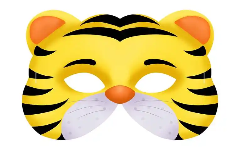 商业动物面具 设计绘画作品