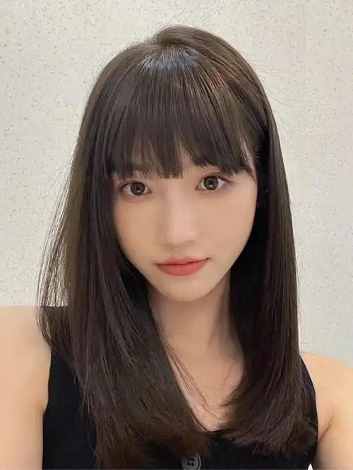 超a锁骨发超a刘海