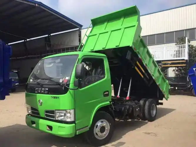 自卸小翻斗,东风小型翻斗货车,带翻斗的轻型货车蓝牌