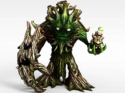 3dlol茂凯扭曲 font class=myisred>树精 /font>模型