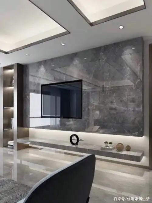 9款复合年轻人电视背景墙,不同的设计效果,带来不一样的感觉
