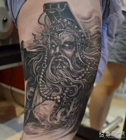 阎罗王纹身图案及手稿掌控生死的鬼界之王