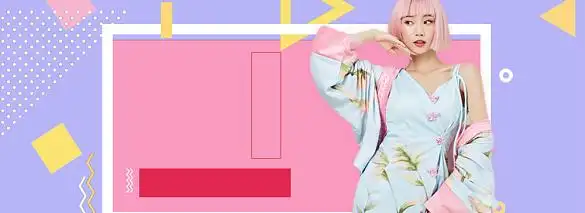 服装店潮流背景图片