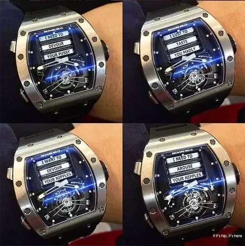 王思聪也戴richard mille玩电竞,去赌场,这表比跑车贵!