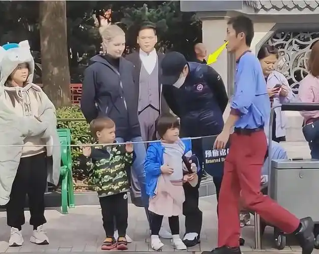 撒贝宁龙凤胎儿女正面照罕见出镜