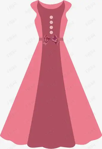 卡通连衣裙png免抠素材
